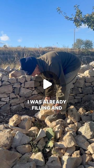 Biomasseria Lama di Luna on Instagram: "Riccardo, our master of stones in Lama di Luna. At 16, he began crafting walls using an age-old technique: stone upon stone, no cement. This traditional method, known as ‘dry stone walling,’ relies on careful selection and placement of stones, creating structures that stand the test of time. Riccardo’s walls are more than barriers; they’re a testament to patience, skill, and a deep connection to the land. His hands have shaped our landscape, one stone at a time, for decades. #lamadiluna #lamadilunabiomasseria #ArtisanCraft #DryStoneWalling #TimelessTechnique #RiccardoTheBuilder #LivingTraditions" Dry Stone Wall, Dry Stone, His Hands, Stone Wall, Cement, Stone, Wall, Instagram