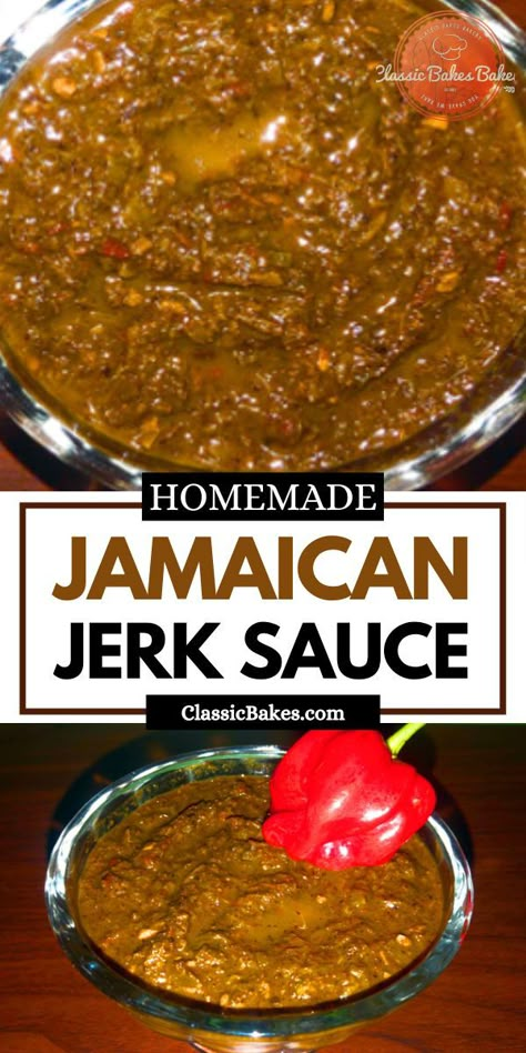 Jerk Sauce Recipe, Jerk Seasoning Recipe, Jamaican Jerk Sauce, Jerk Recipe, Jerk Sauce, Jerk Chicken Recipe, Jamaican Jerk Seasoning, Jamaican Jerk Chicken, Jamaican Cuisine