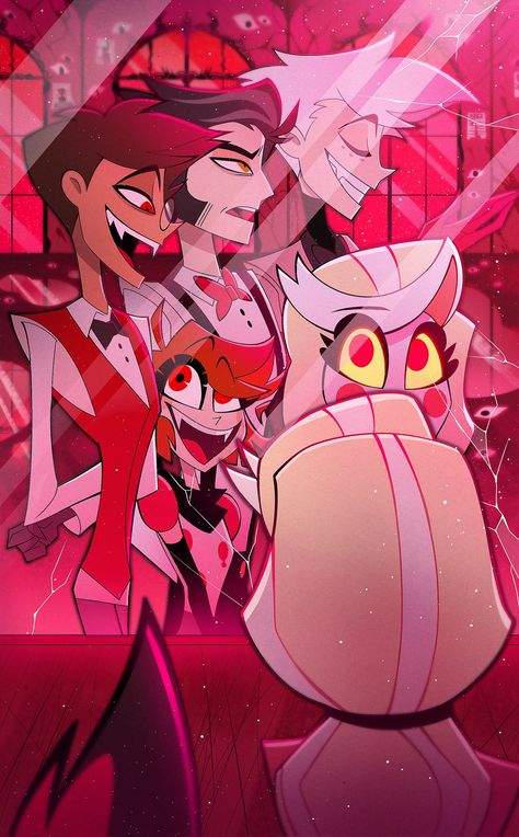 Hazbin And Helluva, Hazbin Hotel Funny Images, Hazbin Hotel X Y/n, Hazbin Hotel Fanart, Hazbin Hotel Angel, Hazbin Hotel Art, Hazbin Hotel Charlie, Hotel Trivago, Arte Van Gogh