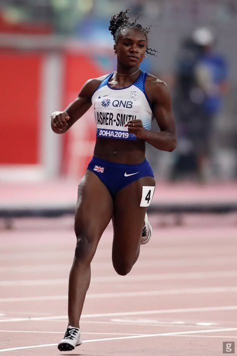 Runner Body Women, Runners Body Women, Track Body Goals, Female Track Athletes, Track Women, Workout Basketball, Monica Puig, Yoga Strong, Dina Asher Smith