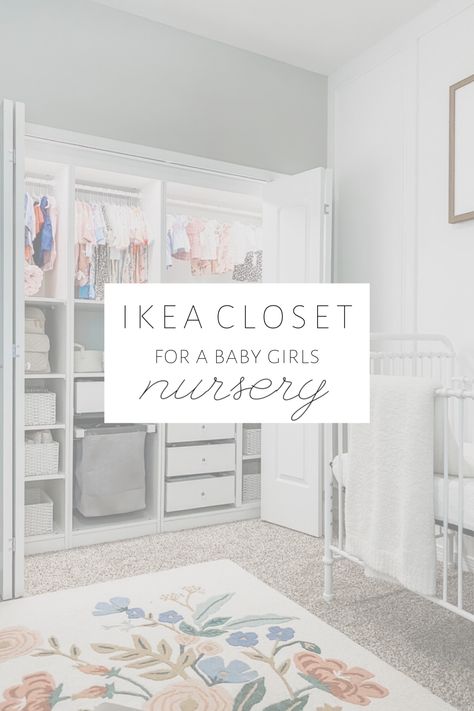 Ikea Nursery Closet Organization, Pax Nursery Closet, Ikea Pax Nursery Closet, Kids Ikea Closet, Ikea Pax Kids Closet, Pax Toy Storage, Ikea Pax Nursery, Ikea Pax Baby Closet, Ikea Pax Baby