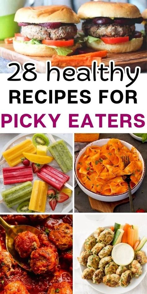 Delicious Healthy Recipes for Picky Eaters Quick And Easy Dinner Recipes For Family Healthy Picky Eaters, Healthy Dinner For Kids Picky Eaters, Healthy Recipes For Picky Eaters, Healthy Dinners For Kids, Recipes For Picky Eaters, Healthy Dinners For Two, High Protein Vegetarian Recipes, Picky Eaters Kids, Healthy Family Dinners