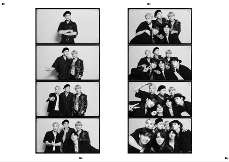 Bts Laptop Wallpaper, Asthetic Picture White And Black, Bts Wallpaper Desktop, Bts Show, Bts Polaroid, Bts Header, Bts World Tour, Photobooth Pictures, Bts Group Picture