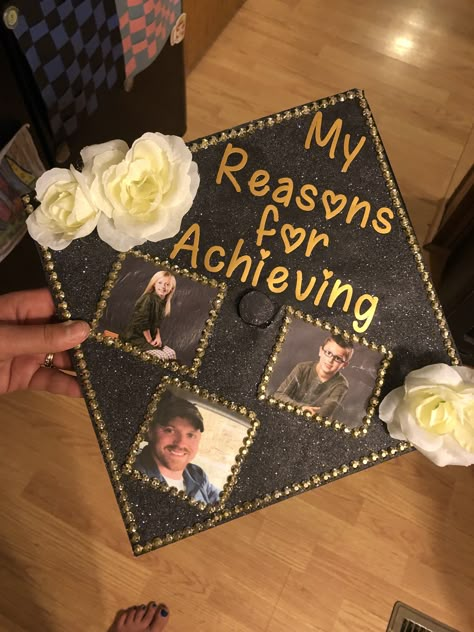 Grad Caps For Passed Loved Ones, Graduation Cap Designs Loved Ones, Graduation Cap Designs For Lost Ones, Graduation Caps With Pictures, Loved Ones Graduation Cap, Cap Decoration Graduation Memorial, Graduation Cap Designs Honoring Loved Ones, Cap Decoration Graduation For Lost Loved Ones, Graduation Cap Designs For Passed Loved Ones