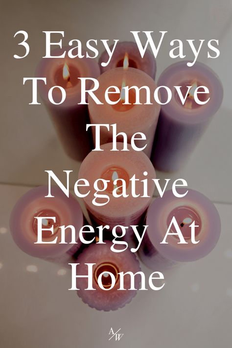 There are some easy ways to remove negative energy at home without having to hire an exorcist for the energy vampire bringing in the bad vibes. Negative Energy Cleanse, Secret Energy, Smudging Prayer, House Cleansing, Smudge Spray, Energy Vampires, Energy Healing Spirituality, Removing Negative Energy, Spiritual Cleansing