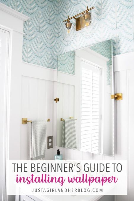 If you're going to be installing wallpaper in your house soon, be sure to read this easy step-by-step tutorial first! We'll walk you through each step of the wallpaper installation process, and you'll have a beautifully wallpapered space in no time! | #wallpaper #removablewallpaper #howtowallpaper No Time Wallpaper, Wallpaper Half Bath, Installing Wallpaper, Install Wallpaper, Wallpaper Installation, Time Wallpaper, Charleston Homes, How To Install Wallpaper, Wallpaper Size