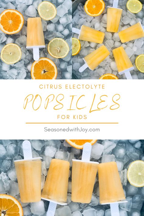 Immune Boosting Popsicles, Herbal Popsicle Recipes, Electrolyte Popsicles Homemade, Coconut Water Popsicles Kids, Diy Pedialyte Recipes, Immunity Popsicles, Ice Popsicle Recipes, Healthy Frozen Meals Store Bought, Sour Popsicles