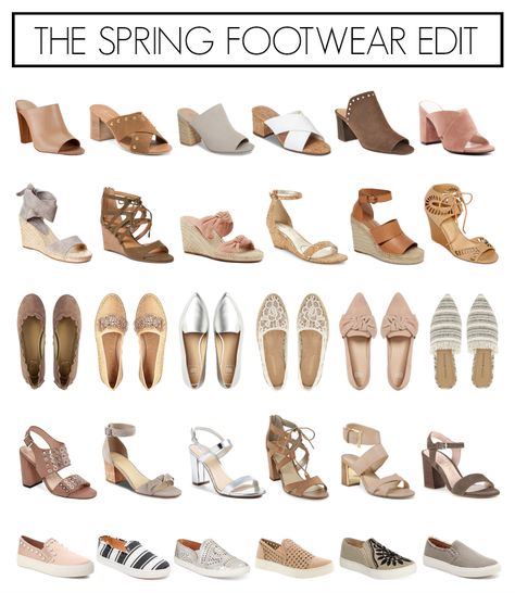 Every pair is under $70 Luxury Leather Shoes For Spring, Current Shoe Trends, Shoes Spring, Women’s Spring Shoes, Spring Dress Shoes Women, Shoes For Spring, Spring Footwear, Womens Spring Shoes, Shoes Spring 2022 Trends