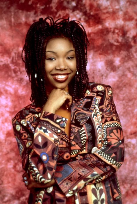 Moesha Mitchell From Moesha | '90s Pop ... Black Sitcoms, Black 90s Fashion, Brandy Norwood, Mode Hip Hop, 90s Pop Culture, Black 90s, Estilo Real, Braut Make-up, 90s Era