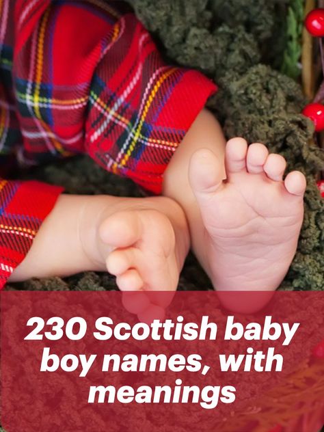 Thinking of a name with Scottish heritage for your baby boy? We've got some great ideas to inspire you, with names that are unusual, modern and traditional, as well as the top Scottish names and Scottish Gaelic names – each with their origin and meaning Scottish Gaelic Names, Scottish Names Boys, Scottish Boy Names, Gaelic Boy Names, Scottish Baby Names, Scottish Boys Names, Boy Name Ideas, Gaelic Names, Boy Middle Names