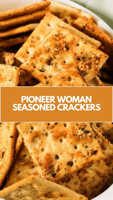 Pioneer Woman Seasoned Crackers recipe is made with salted butter, Italian seasoning, seasoned salt, and saltine crackers it’s a quick and easy snack that requires a total time of 30 minutes and makes about 30 servings. Baked Seasoned Crackers, Parmesan Herb Crackers, Zesty Saltine Crackers, Crackers With Seasoning, Spice Saltine Crackers, Parmesan Oyster Crackers, Sweet And Spicy Crackers, Saltines Ranch Crackers, Season Saltine Crackers