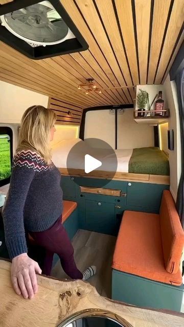 VANLIFE / CAMPING / TRAVEL on Instagram: "Q• @brownbirdandcompany 3 different bed options in one of our most recent builds a MWB Mercedes Sprinter camper 5.9m long without side pods. The bed across the van is approx 174cm. The lengthways bed extension goes up to 195 cm to get this length we have reinforced the extension with steel so the extended section is very strong and stable it does not move as you climb onto the bed. The third berth is 172cm by 90cm and plenty of space above which is pretty good for a third bed, perfect for unexpected guests or children.  In this case the setup is perfect for the team 😁  Credit @brownbirdandcompany  #vanlifediaries #projectvanlife #vanlifers #vanlifeeurope #vanlifeuk #campervanconversion #campervan #vanlifecaptain #tinyhouse #campervan #vanlife #van Camper Van Pull Out Bed, Caravan Bed Ideas, Sprinter Camper Interior, Camper Beds Ideas, Camper Bed Ideas, Van Mattress, Camper Van Bed Ideas, Campervan Bed Ideas, Van Bed Ideas