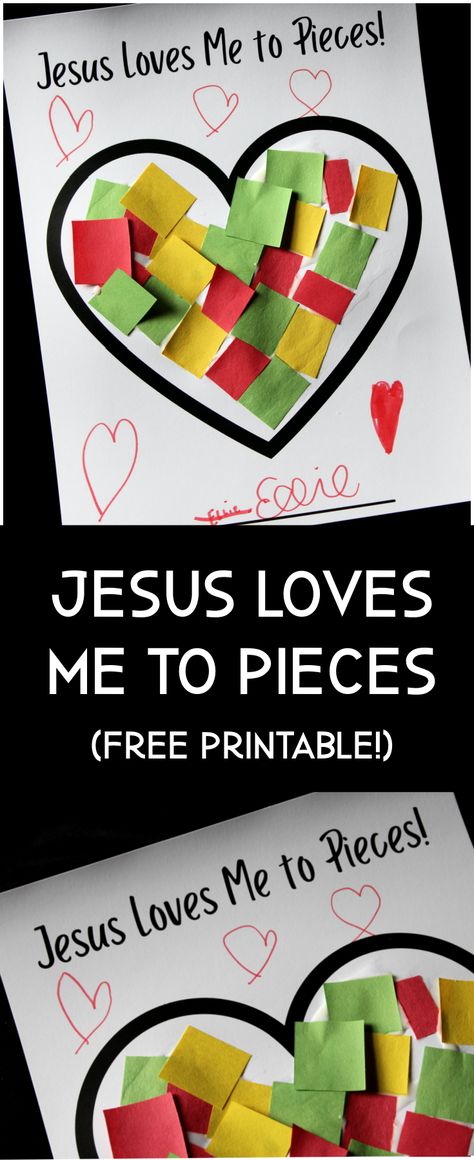 J Is For Jesus Crafts For Preschoolers, Back To School Bible Craft, Valentine Bible Crafts, Christian Crafts Preschool, Religious Crafts For Toddlers, Bible Lesson Crafts For Kids, Bible Crafts For Preschoolers, Sunday School Preschool Crafts, Bible Study For Preschoolers