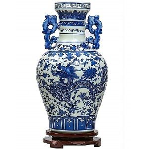 How To Feng Shui Good Fortune With The Wealth Vase | FengShuied Dung Shui, Feng Shui Money Bowl Wallpaper, Chinese Money Plant Vase, Feng Shui Wealth Vase, Feng Shui Horse, Faceted Crystal Feng Shui, Feng Shui Money, Feng Shui Wealth, Feng Shui Items