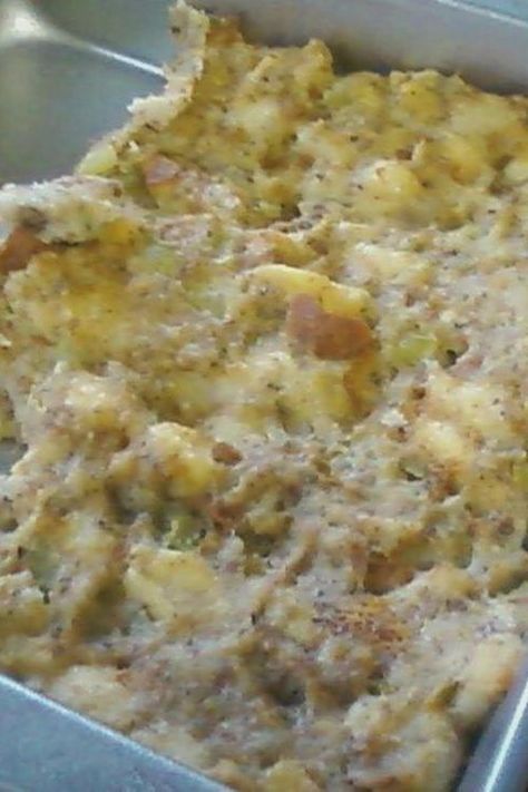 EASY SAGE DRESSING Sage Bread Dressing Recipes, Homemade Sage Dressing, Sage Dressing Recipes Thanksgiving, Best Sage Dressing Recipe, Sage Dressing Recipes Homemade Stuffing, Sage Bread Stuffing, Sage Dressing Recipes, Sage Bread, Sage Dressing