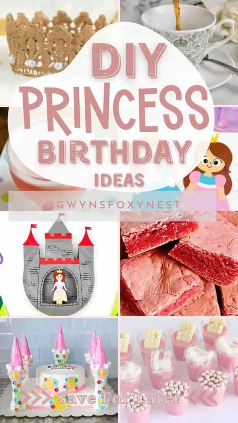 Princess Birthday Party Ideas Easy Princess Party Food, Storybook Princess Party, Princess And Prince Birthday Party Ideas, Diy Princess Party Ideas, At Home Princess Birthday Party, Pretty Pretty Princess Party, Princess Party Ideas Decorations Diy, Princess Birthday Party Ideas Decoration, Fairytale Birthday Party Decoration