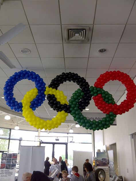 Olympic Theme Corporate Event, Olympic Theme Party Decorations Ideas, Olympic Balloon Decorations, Olympic Games Party Decorations, Olympic Vbs Decorations, Olympic Balloon Arch, Olympic Theme Party Decorations, Olympic Decorations, Olympic Vbs