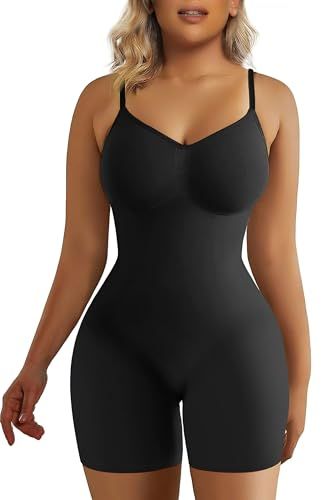 Shapewear Seamless, Panty Shorts, Bodysuit Shorts, Control Shapewear, Low Cut Blouses, Shapewear For Women, Compression Bra, Outfit Comfortable, Body Suit With Shorts