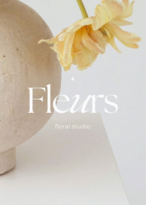 One Word Logo Design, Flowers Shop Logo Design, Flowershop Logo Ideas, Logo Flowers Design, Flower Company Branding, Floral Design Branding, Logo Design Flower Shop, Flower Boutique Logo, Logos With Flowers