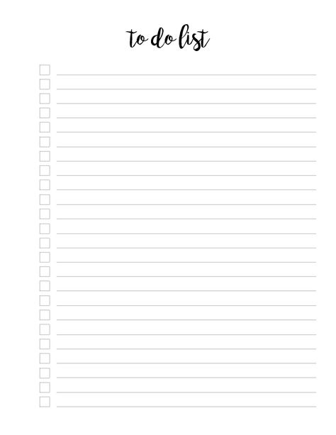 Goodnotes List Template Free, Do To List Printable, Good Notes List Template, Fall To Do List Template, To Do List Template Printable, Digital To Do List Template, To Do Printable Free, Free Printable List Templates, To Do List Black And White