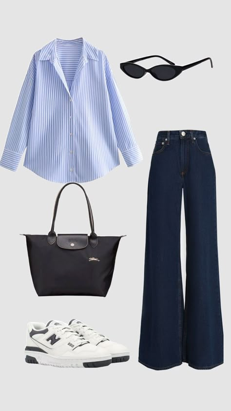 #backtoschool #selfcareaesthetic #oufitinspo #ootd Light Blue And Gray Outfit, Casual Study Outfit Summer, University Fits Summer, University Outfit Ideas Summer Hijab, Uni Fit Inspo Summer, Hijab University Outfit, Uni Summer Outfits, Outfit Ideas For University, Summer University Outfits