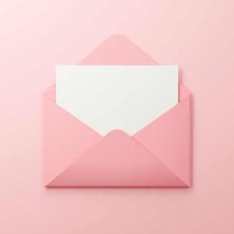 Letter Stationary, Empty Paper, Scrapbooking Retreats, Envelope Paper, Scrapbook Storage, Scrapbook Organization, Scrapbook Quotes, Pink Envelope, Rose Gold Wallpaper