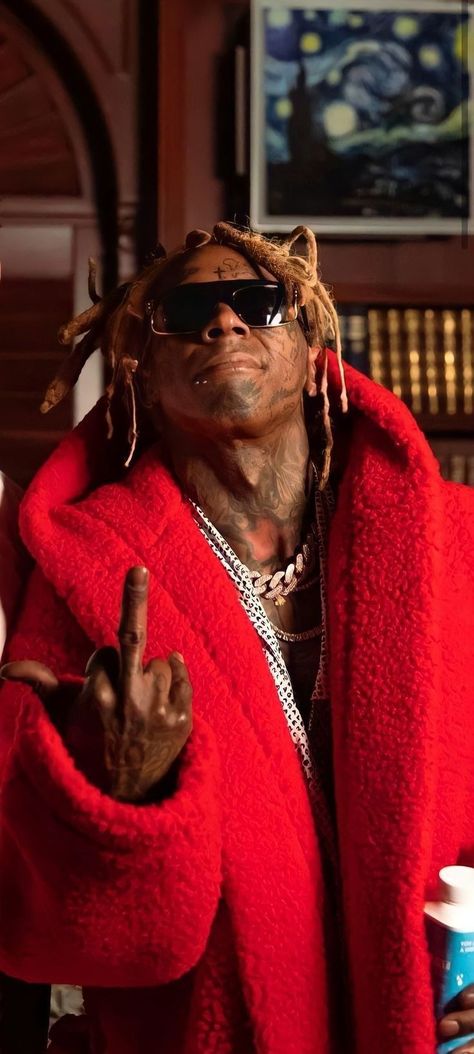 Rappers With Face Tattoos | Cool & Aesthetic Tattoo Ideas For Men Lil Weezy, Lil Wayne News, Rapper Lil Wayne, Rap Singers, Michael Carter, Hip Hop Poster, Wallpapers Cartoon, Best Rapper Alive, Image Swag