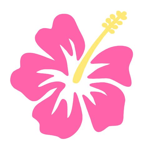 Tropical Flower Doodle, Hibiscus Flower Aesthetic Drawing, Hibiscus Flower Surfboard, Hibiscus Flower Drawing Tutorials, Beachy Designs To Draw, Drawn Hibiscus Flower, Flower Tropical Drawing, Hibiscus Drawing Tutorial, Hibiscus Flower App Icon