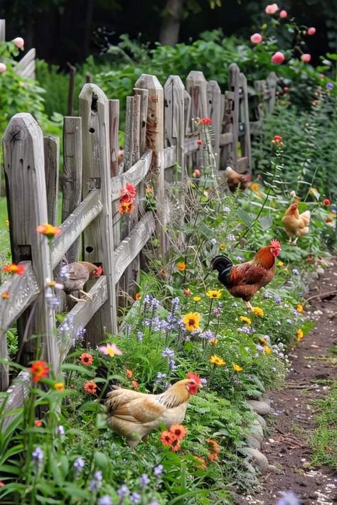 Butterfly And Bee Garden, Animal Grooming, Garden Fence Ideas, What A Life, Future Farms, Farm Lifestyle, Cottage Garden Design, Bee Garden, Animal Health