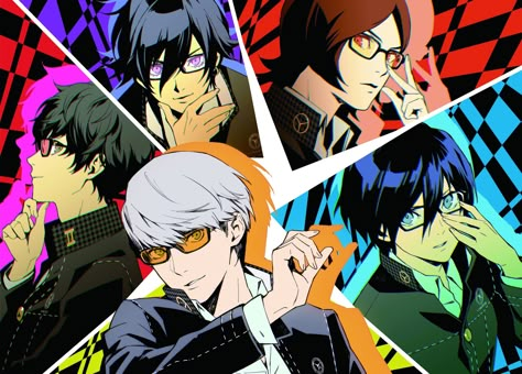 Persona Protagonists, Persona Crossover, Yu Narukami, Makoto Yuki, Persona 2, Persona Art, Persona Q, Persona Five, Persona 1