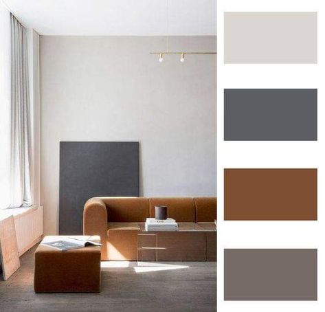 Palette Living Room, Wall Trends, Color Palette Living Room, 아파트 인테리어, Colors Palette, Room Color Schemes, Furniture Trends, Cozy Interior, Home Trends