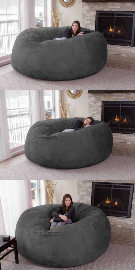 Big Bean Bag, Interior Design Per La Casa, Design Del Prodotto, Bag Chair, Dream Rooms, Design Case, Room Decor Bedroom, 인테리어 디자인, Living Room Interior