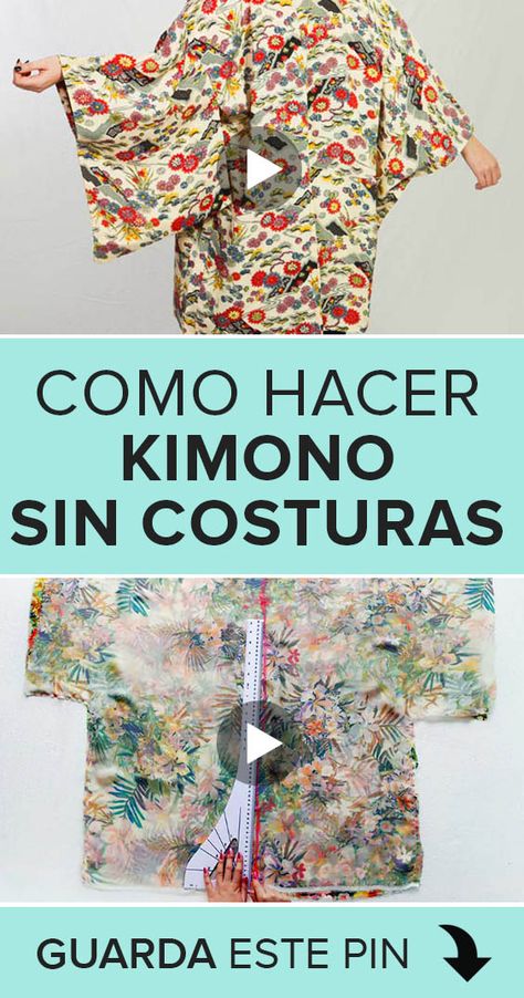 Diy Updo, Diy Kimono, Kaftan Designs, Diy Textiles, Mode Kimono, Diy Jacket, Kimono Design, Costura Diy, Altered Couture