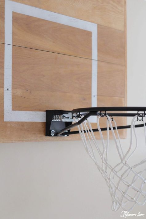 Inside Basketball Hoop, Basketball Goal In Bedroom, Wooden Basketball Backboard, Diy Wall Basketball Hoop, Wooden Basketball Hoop, Homemade Basketball Hoop, Diy Mini Basketball Hoop, Basketball Hoop In Bedroom, Diy Basketball Hoop