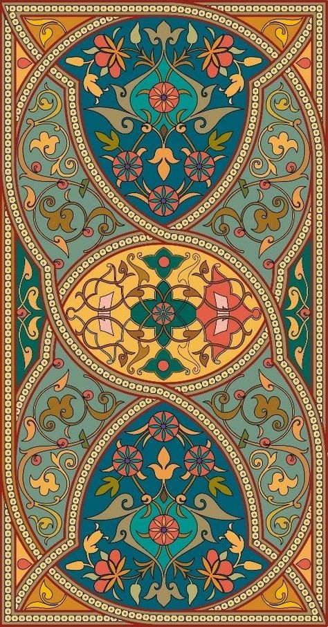 Turkish Art Pattern, Mandala Wallpaper, Persian Art Painting, Islamic Patterns, Arabic Pattern, Islamic Art Pattern, Textile Pattern Design, Truck Art, Persian Art