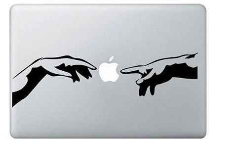 Love this!!! Apple Laptop Stickers, Macbook Vinyl Decals, Macbook Pro Stickers, Macbook Air Stickers, Macbook Decal Stickers, Mac Stickers, Mac Decals, Computer Decal, Macbook Pro Laptop