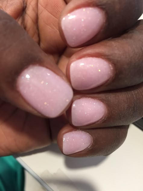 L7 NexGen Nail Polish Colors Black Women, Pink Sparkle Dip Powder Nails, Sns Dipping Powder Nails Summer Colors, Pink Glitter Dip Nails, Nail Dipping Powder Colors For Summer, Pink Nails Dip, Short Sns Nails, Gen Nails, Dip Powder Nails Colors Summer