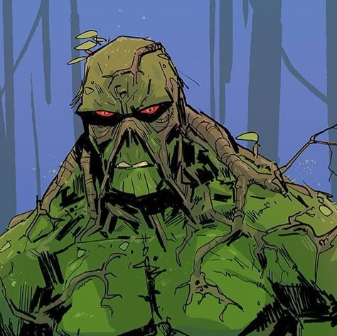 Brahm Revel on Instagram: "Watching The Last of Us has got me wanting to draw Swamp Thing again. However, I’m a little busy with HARROWER right now, so here’s some old Swamp Thing instead. - #swampthing #manthing #dccomics #illustrationsketch #sketchbook #characters #charactersketch #comics #comicartist #comicartwork #comicartists #comicartistsoninstagram #digitalsketch #photoshop #cintiq #commission #color" Swamp Drawing, Swamp Thing Art, Swamp Thing Dc Comics, Totem Pole Ideas, Dc Superheroes Art, Dc Oc, Shape Shifter, Swamp Thing, John Constantine