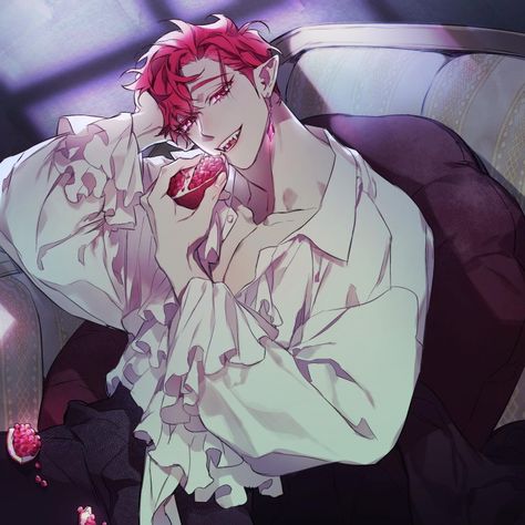 Manhwa icons pfp profile pic bl Bitten By Moonlight, Vampire Ocs, Define The Relationship, Male Vampire, Relation Ship, Under The Moonlight, Anime Decor, Pfp Icons, Pose References