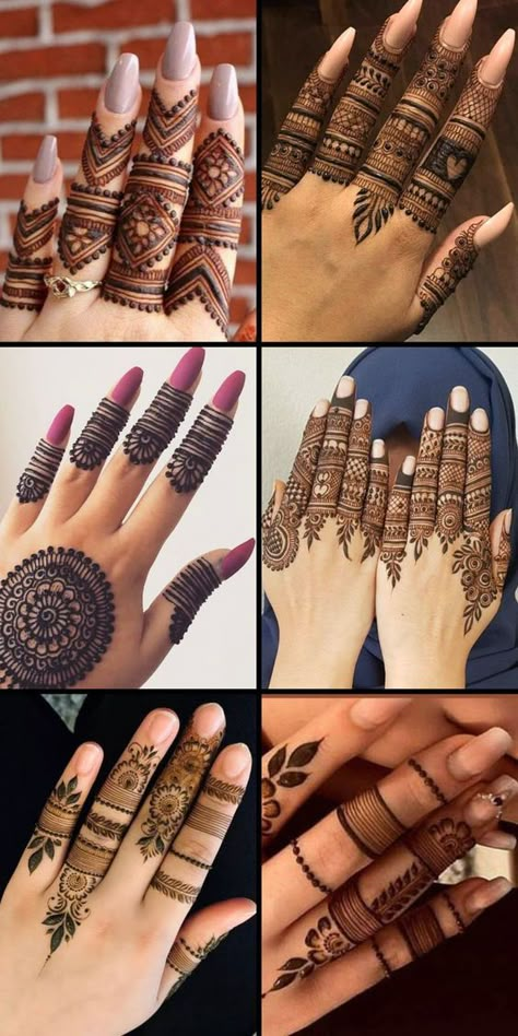 #henna designs Easy Finger Mehendi Designs Front Finger, Front Hand Finger Mehndi Designs, Mahindi Desine Simple Front Hand, Mendhi Designs Simple Front Hand Unique, Easy Mehendi Designs Front Hand, Mehandi Back Hand Designs, New Mehndi Designs Front Hand, Easy Front Hand Mehndi Designs, Mehendi Designs Front Hand