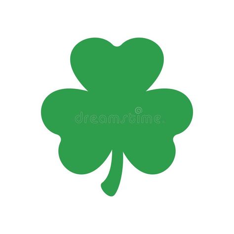 Three leaf clover. Vector icon. St Patricks day. Clover silhouette. Three leaf c , #Aff, #icon, #St, #Vector, #leaf, #clover #ad Clover Outline, Vector Leaf, Tin Can Alley, 3 Leaf Clover, Cookie Royal Icing, Clover 3, Three Leaf Clover, Saint Patties, Free Cut Files