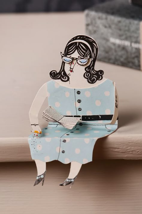 Doll Images, 동화 삽화, Paper Puppets, Paper People, Books Paper, Art Mosaic, Paper Illustration, Paper Toys, Paper Sculpture