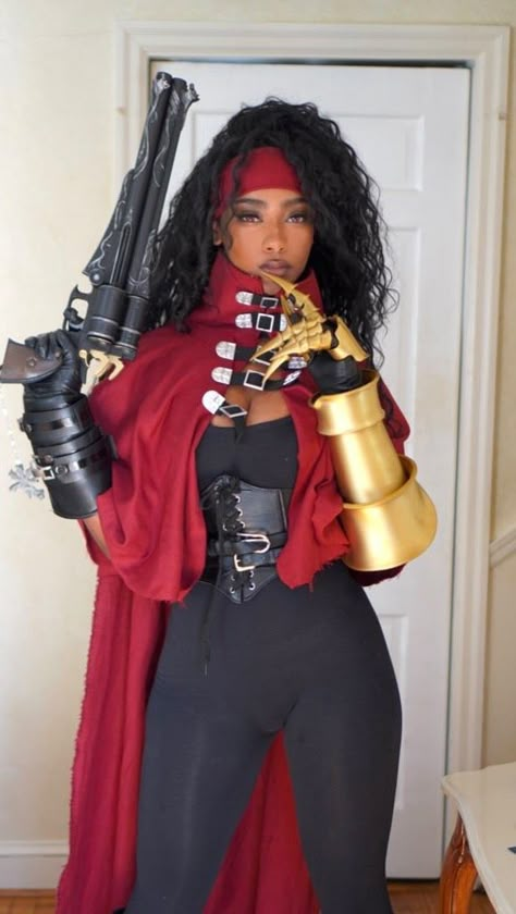 Aliya Will (@aliya.will) • Instagram photos and videos Final Fantasy Costume, Vincent Valentine Ff7 Rebirth, Cosplay Crossover, Baddie Halloween, Black Cosplayers, Japan Cosplay, Vincent Valentine, Hot Halloween Outfits, Black Cosplay