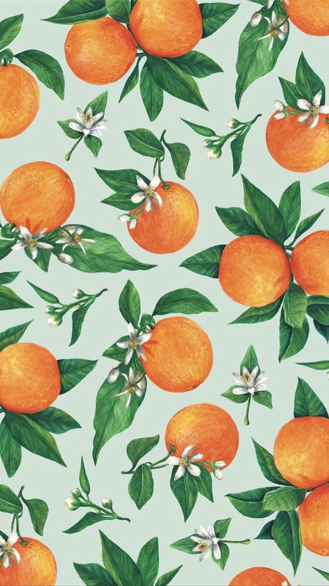 Orange Fruit Print, Citrus Wallpaper Iphone, Orange Fruit Wallpaper Aesthetic, Lemon Background Wallpapers, Tangerines Aesthetics, Oranges Wallpapers, Aesthetic Fruit Wallpaper, Fruit Phone Wallpaper, Orange Fruit Wallpaper