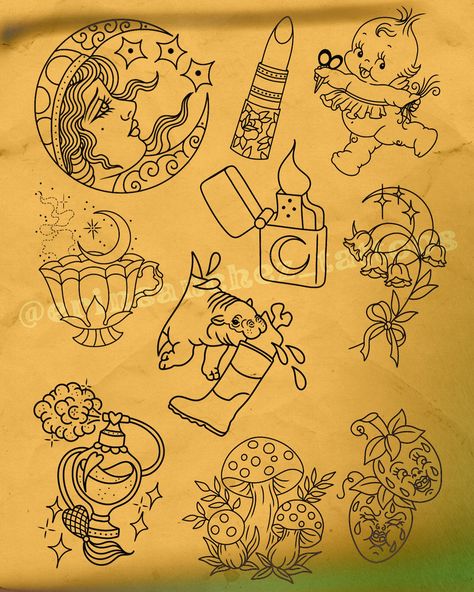 ✨Announcement✨ • 👀I have a brand new flash sheet (first one shown) as well as some older Halloween flash sheet from last year and from prior events that have not been claimed! • 🎃 If you haven’t seen my story yet, I have all of these at a discounted price, and would love to make this season a fun one to remember! • 💥 None of these are over $300, and any of the designs that are priced under $80 I do require you to get at least 2 designs in order to meet the shop minimum. ***up to 3 colors incl... Halloween Flash Sheet, Friday The 13th Tattoo Flash, Christmas Flash, Friday The 13th Tattoo, Halloween Flash, Flash Sheets, 13 Tattoos, Flash Sheet, Tattoo Flash Sheet