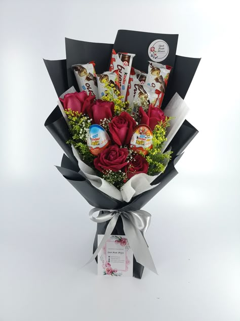 Send beautiful bouquet of chocolates & fresh flowers. Same Day FREE delivery Ipoh Area. Chocolate Flower Gifts. Best gifts for chocolate lover. Delivery gifts for all occasions. | Ipoh online Florist | Fresh Flowers & Gift Shop | Flowers Delivery Ipoh | Ipohfreshflower.com Chocolate And Flowers Gift, A Bouquet Of Chocolates, Bouquet Of Gifts, Flowers Bouquet With Chocolate, Flowers And Chocolate Gift, Bouquet With Chocolates, Chocolate Flower Bouquet, Flower And Chocolate Bouquets, Chocolate Bouquet Ideas