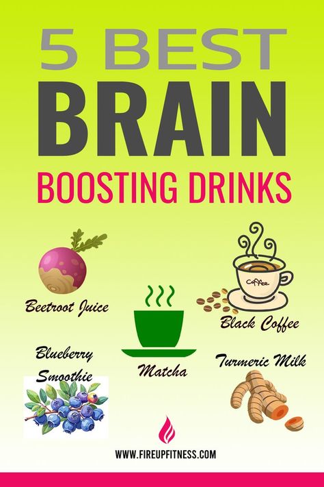 5 Best Brain 🧠Booster Drinks for Sharp Memory ☕🥤🍵✨ Brain Tips, Watermelon Smoothie Recipes, Good Brain Food, Brain Healthy Foods, Brain Boosting Foods, Anti Wrinkle Injections, Memory Retention, Brain Memory, Eating Bananas