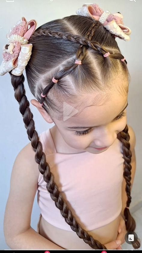 Cute Twist Hairstyles For Kids, Cute Hairstyles For Little Kids, Birthday Hairstyles For Kids, Back To School Hairstyles For Kids, Picture Day Hairstyles For Kids, White Girl Braids, Cute Girl Hairstyles, Baby Girl Hairstyles Curly, Hair Styles For Kids