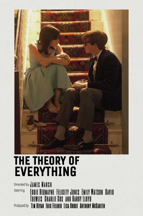 Theory of everything movie poster vintage retro classic Halloween Costume Movie, Romcom Movies, Indie Movie Posters, Theory Of Everything, The Theory Of Everything, Posters Movie, Movies To Watch Teenagers, Night Movie, Poster Vintage Retro