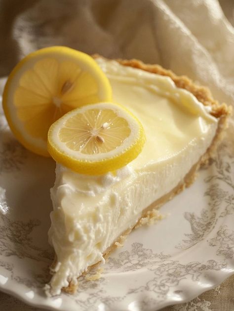 Cream Cheese Lemonade Pie is a delightful dessert that is perfect for warm days. It’s light, refreshing, and easy to make. With just a few ingredients, you can whip up this tasty pie that everyone will love! Why Make This Recipe This recipe is great because it combines the smoothness of cream cheese with the Lemon Cream Cheese Pastry, No Bake Cream Cheese Pie, Lemon Cream Cheese Pie, Chicken And Spinach Casserole, Cream Cheese Lemonade Pie, Baked Meatloaf, Cook Desserts, Lemonade Pie, Cream Cheese Pastry